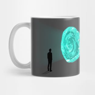 The Man And The Portal Mug